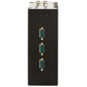 ARBOR ARES-5311 Fanless DIN-Rail Embedded System with Intel Atom x7-E3950 or Celeron N3350, 3 LAN, 4 USB, 9 COM